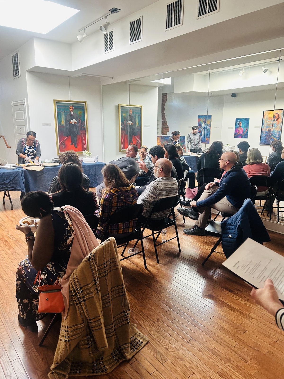 Injera-making workshop